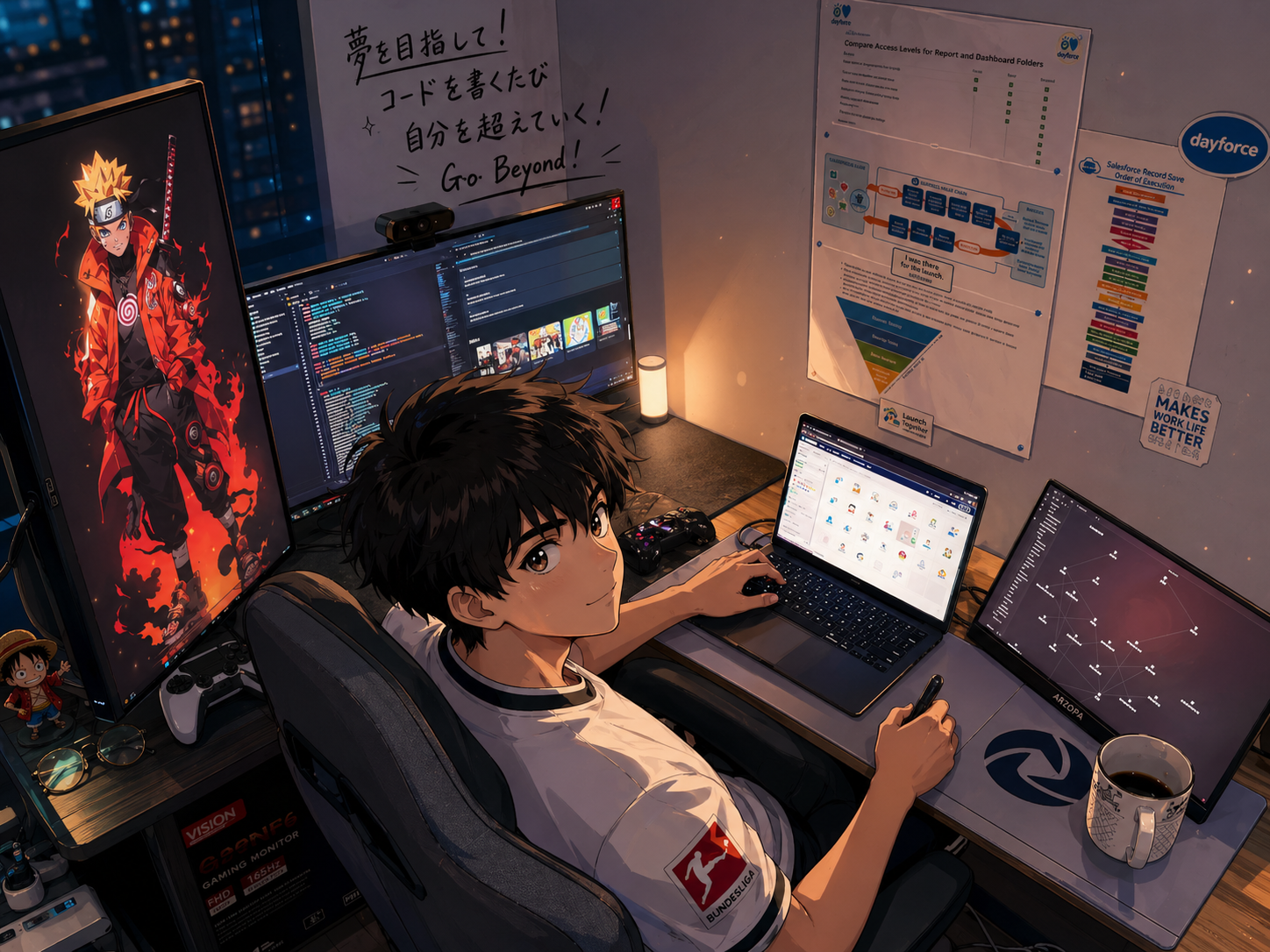 Salesforce welcome illustration